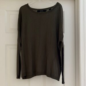 Vero Moda Khaki Long Sleeve Top